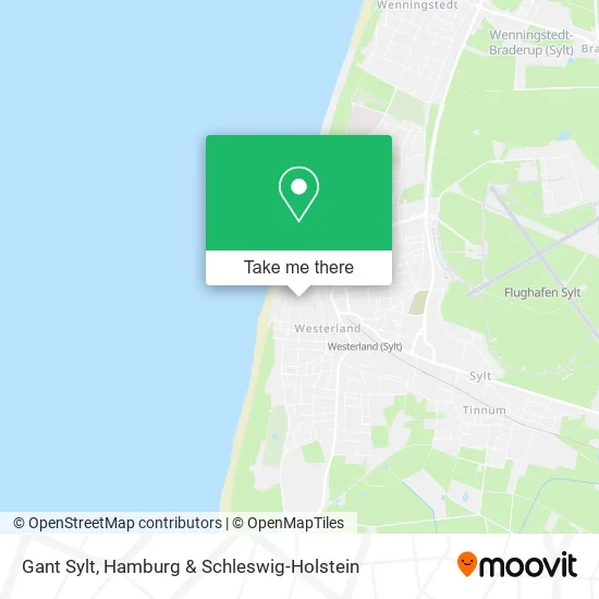 Карта Gant Sylt