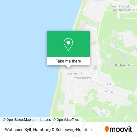 Карта Wohnsinn Sylt