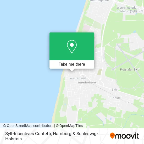 Карта Sylt-Incentives Confetti