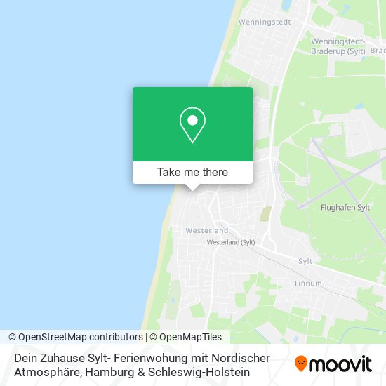 Dein Zuhause Sylt- Ferienwohung mit Nordischer Atmosphäre map