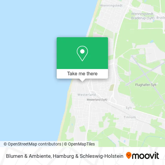 Карта Blumen & Ambiente