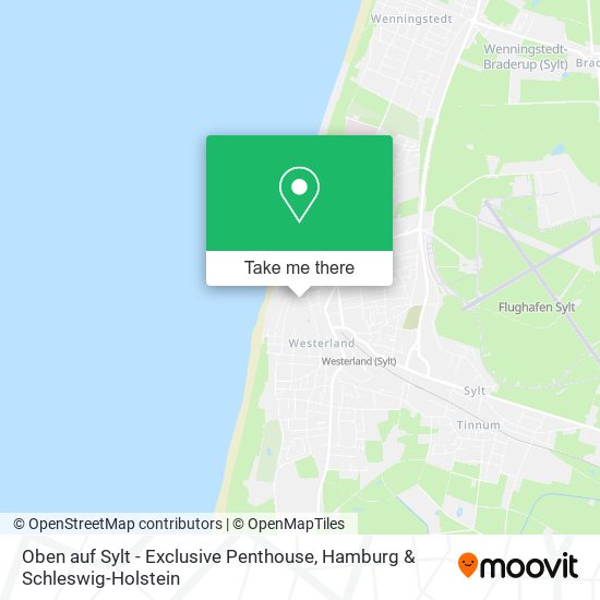 Oben auf Sylt - Exclusive Penthouse map