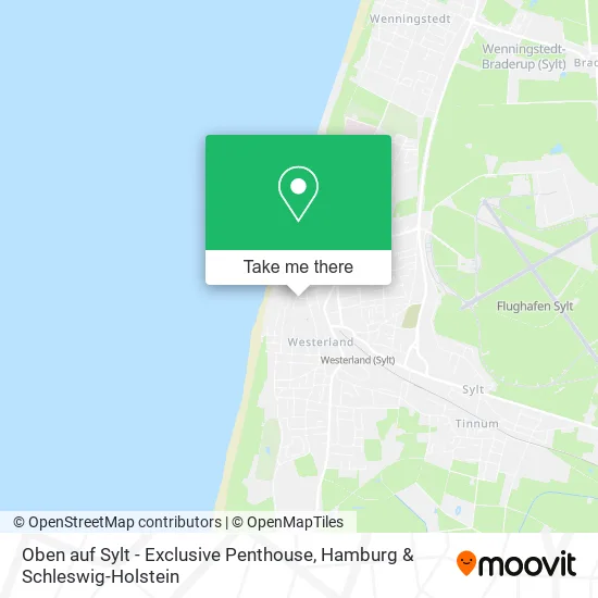 Карта Oben auf Sylt - Exclusive Penthouse