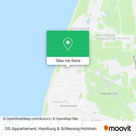 Карта OG Appartement