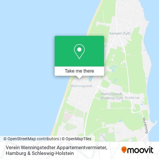 Verein Wenningstedter Appartementvermieter map