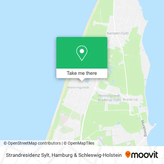 Карта Strandresidenz Sylt