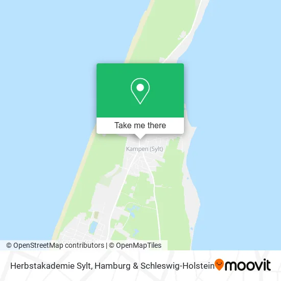 Карта Herbstakademie Sylt