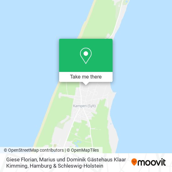 Giese Florian, Marius und Dominik Gästehaus Klaar Kimming map
