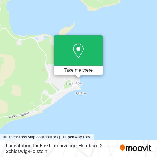 Ladestation für Elektrofahrzeuge map