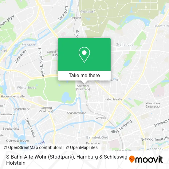 S-Bahn-Alte Wöhr (Stadtpark) map