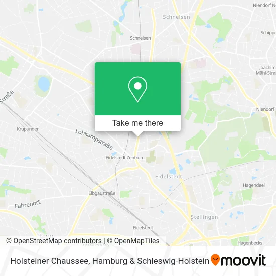 Holsteiner Chaussee map