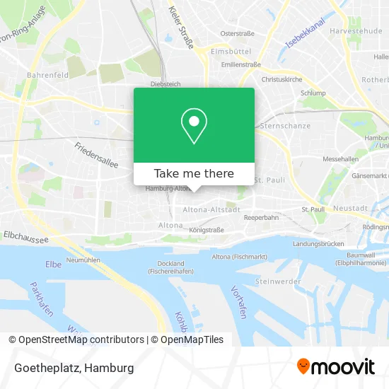 Карта Goetheplatz