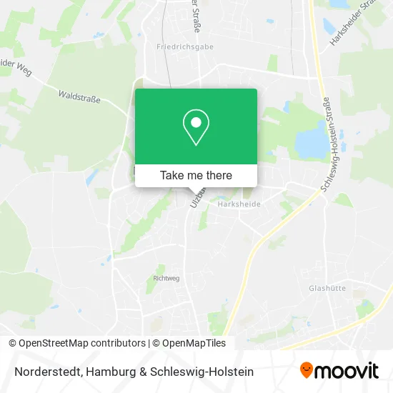 Карта Norderstedt