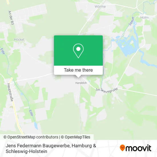 Карта Jens Federmann Baugewerbe