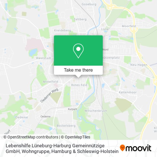 Lebenshilfe Lüneburg-Harburg Gemeinnützige GmbH, Wohngruppe map