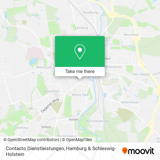 Contacto Dienstleistungen map