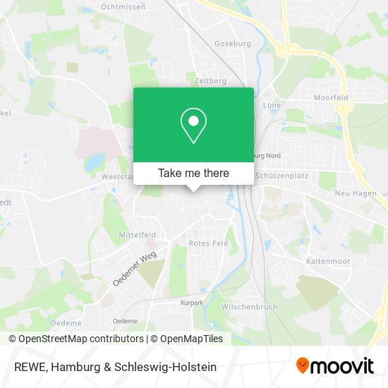 REWE map