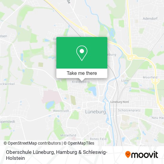 Oberschule Lüneburg map
