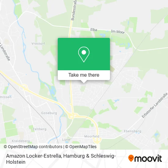 Карта Amazon Locker-Estrella