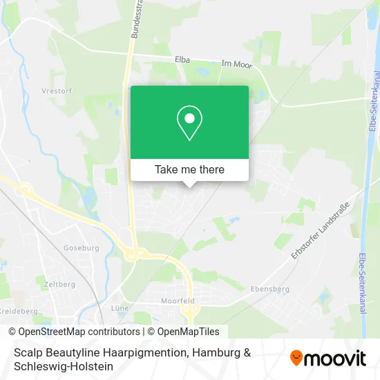 Карта Scalp Beautyline Haarpigmention