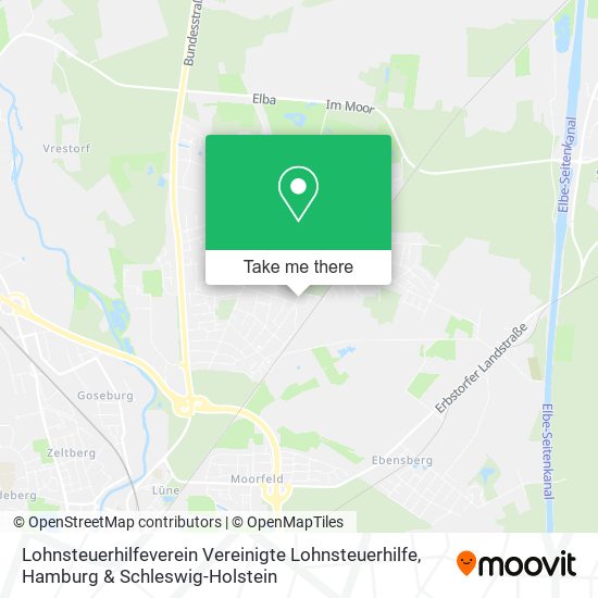 Lohnsteuerhilfeverein Vereinigte Lohnsteuerhilfe map