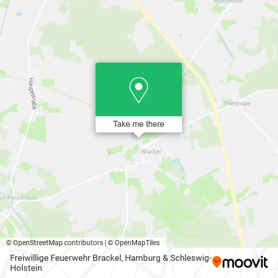 Карта Freiwillige Feuerwehr Brackel