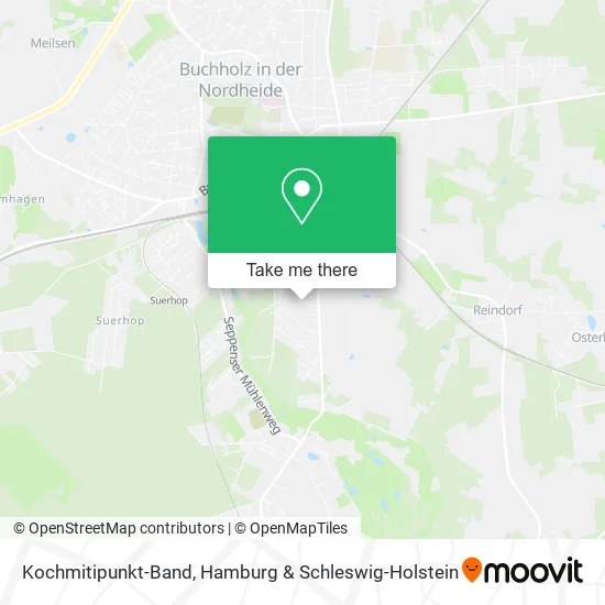 Карта Kochmitipunkt-Band