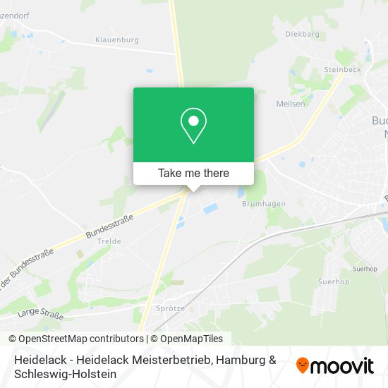 Heidelack - Heidelack Meisterbetrieb map