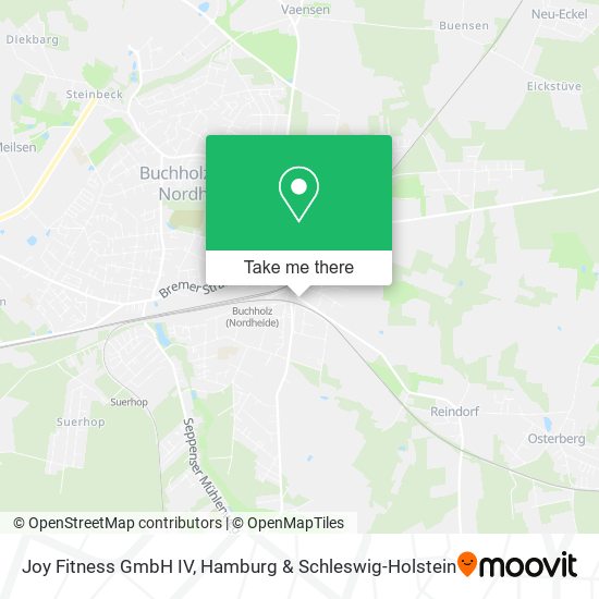 Joy Fitness GmbH IV map