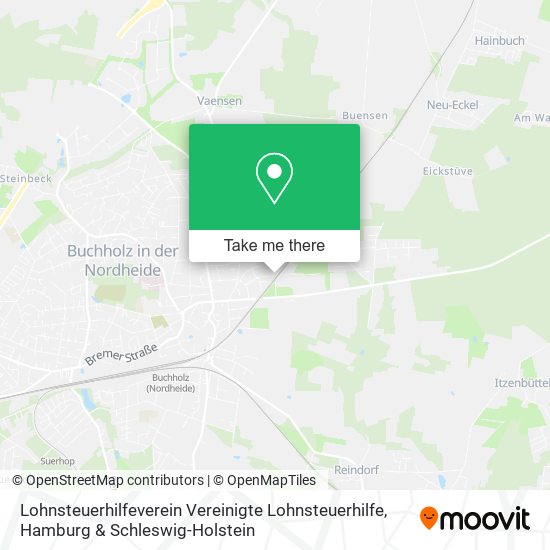 Lohnsteuerhilfeverein Vereinigte Lohnsteuerhilfe map