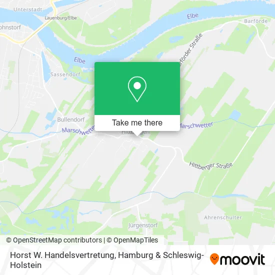 Карта Horst W. Handelsvertretung