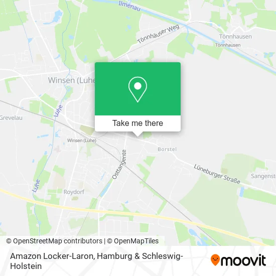 Карта Amazon Locker-Laron