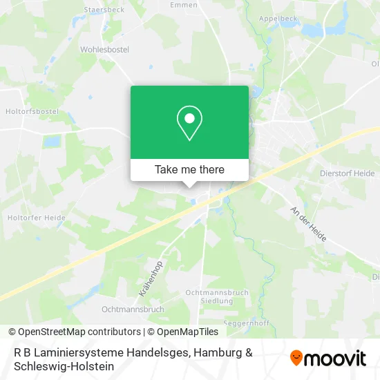 Карта R B Laminiersysteme Handelsges