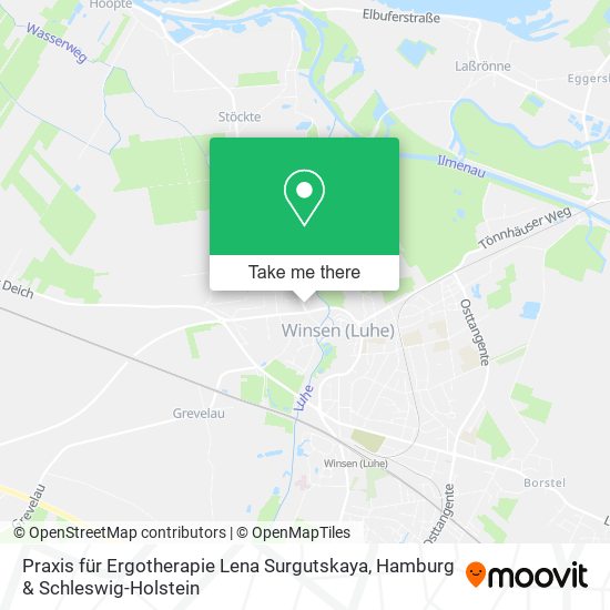 Praxis für Ergotherapie Lena Surgutskaya map
