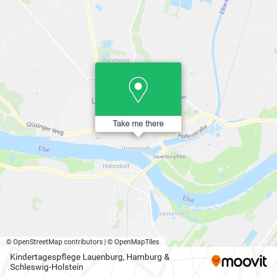 Kindertagespflege Lauenburg map