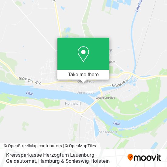 Карта Kreissparkasse Herzogtum Lauenburg - Geldautomat
