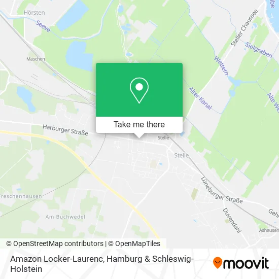 Карта Amazon Locker-Laurenc