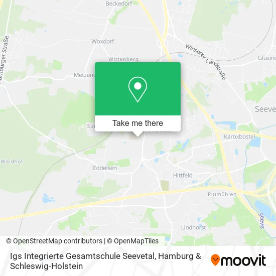 Карта Igs Integrierte Gesamtschule Seevetal