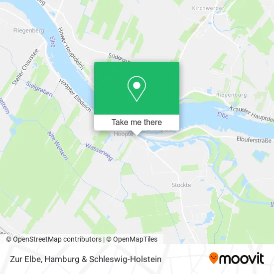Карта Zur Elbe