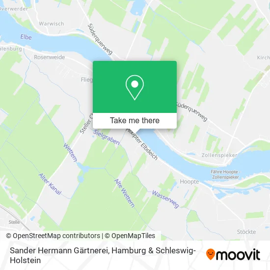Карта Sander Hermann Gärtnerei