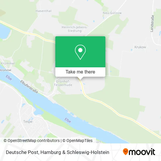 Карта Deutsche Post