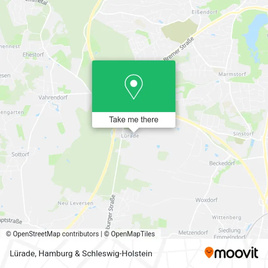 Lürade map