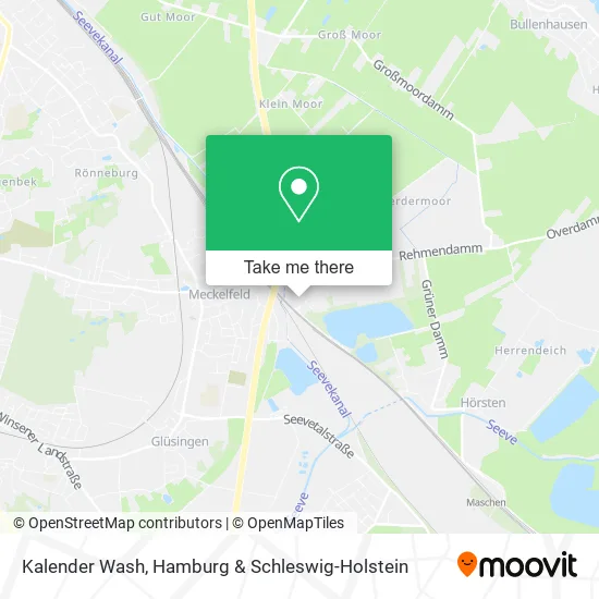 Карта Kalender Wash