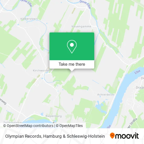 Карта Olympian Records