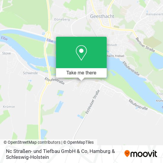 Nc Straßen- und Tiefbau GmbH & Co map