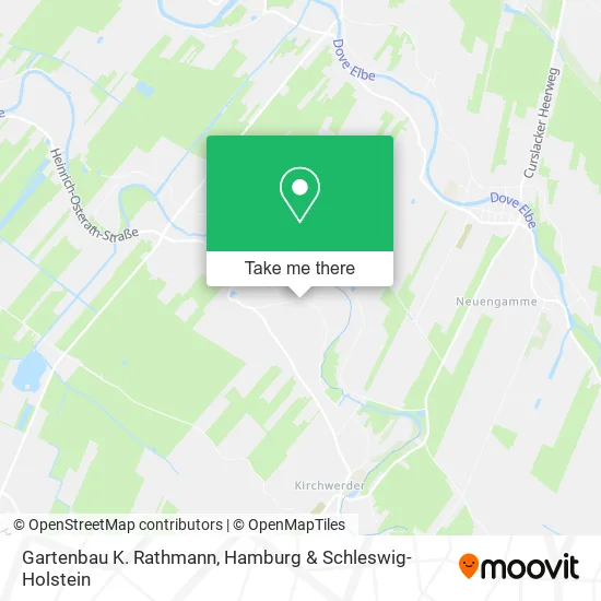 Карта Gartenbau K. Rathmann