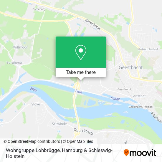 Wohngruppe Lohbrügge map