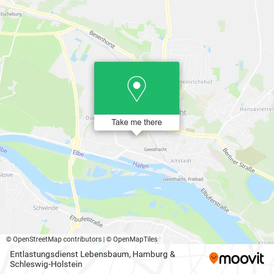 Карта Entlastungsdienst Lebensbaum