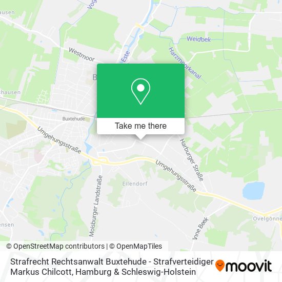 Strafrecht Rechtsanwalt Buxtehude - Strafverteidiger Markus Chilcott map