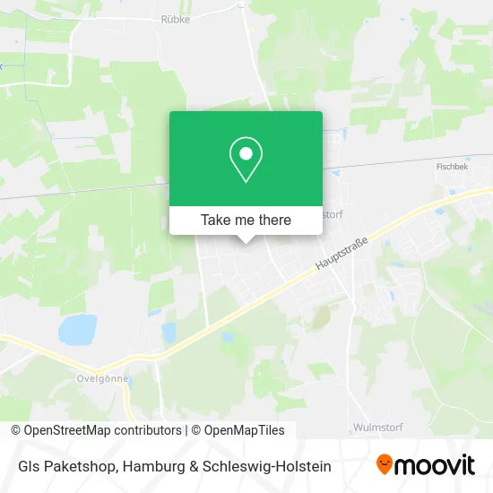 Карта Gls Paketshop